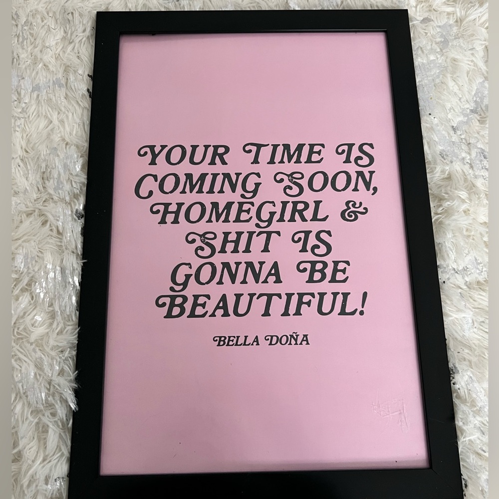 Bella Dona Poster ✨🤍